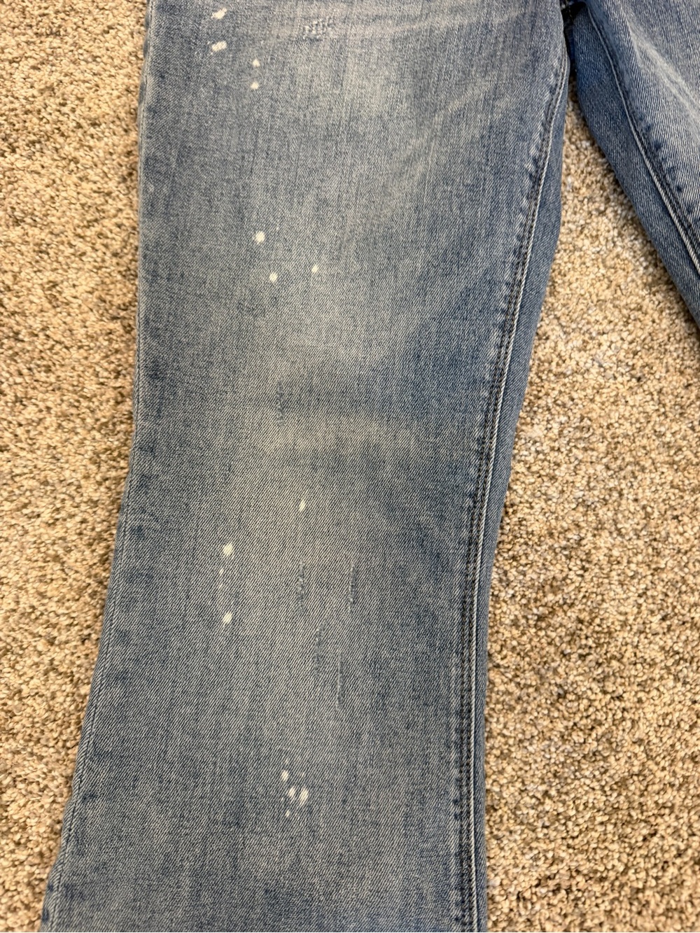 light wash flare KUT jeans - Picture 3 of 6